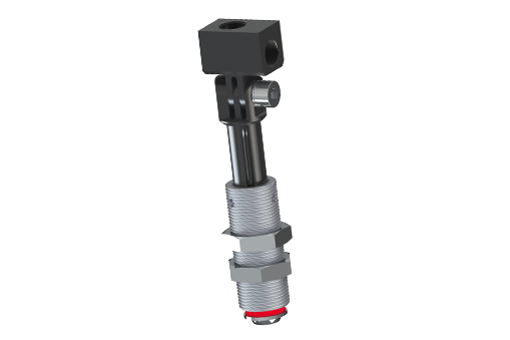 Non-rotative suspensions with angular connector and threaded body - VSET