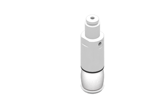 Silicone expansion gripper, size 22 mm, with M5 side feeding and M5 through hole, 4.5/8 bar - MFD22S01HL