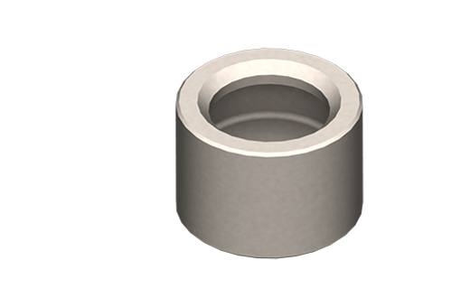 Engagement bushing, diameter 30 mm, with screw - AGG30-C