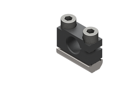 Cross mounting bracket, diameter 10 mm, with screws - MFI-A156