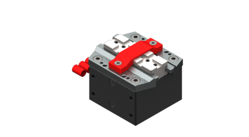 Parallel self-centring pneumatic gripper, normally open, 4/8 bar, G1/8 - MG-0050-NO