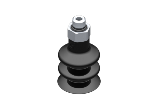 VG.LB16 suction cup, NBR, 50 Shore, M5 male, 8 mm hex - 2321850