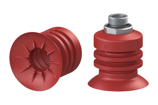 Multi-bellows suction cups in silicone - VG.SBC