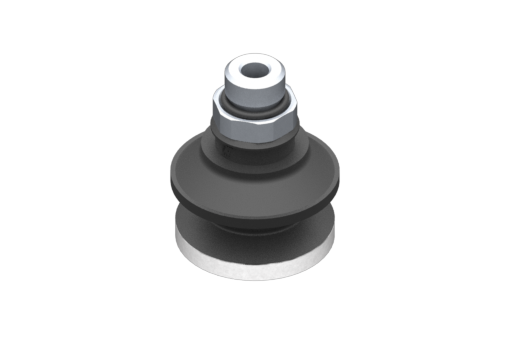 Suction cup VG.B33 EPDM 50 Shore, G1/4" Male, Hex 17 mm with Silicone Ring - 0321616