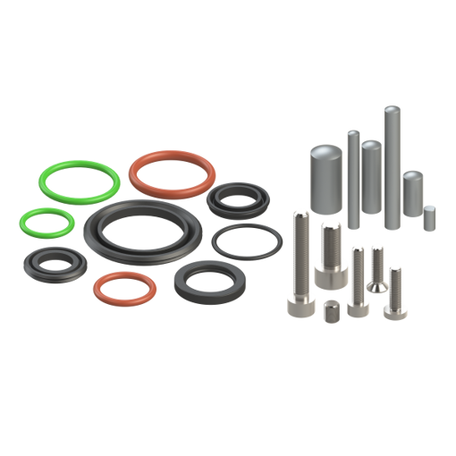 Spare parts for gaskets, pins and screws for gripper (OFB40-A30A) - OFB40-A30A-KITU